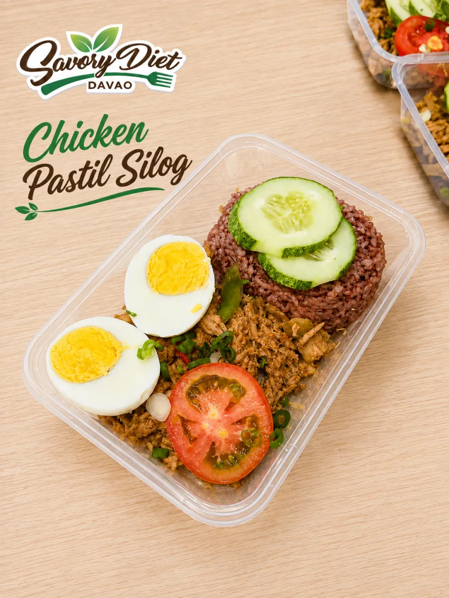 Chicken Pastil Silog