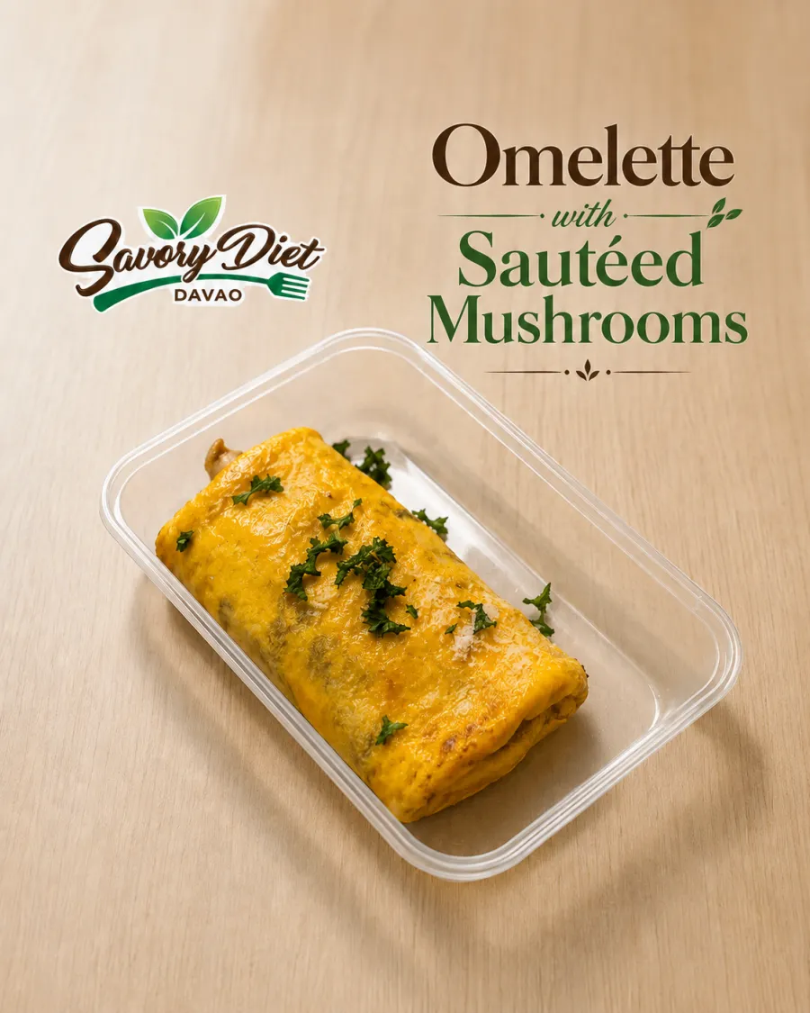 Omelette w/ Sautéed Mushrooms